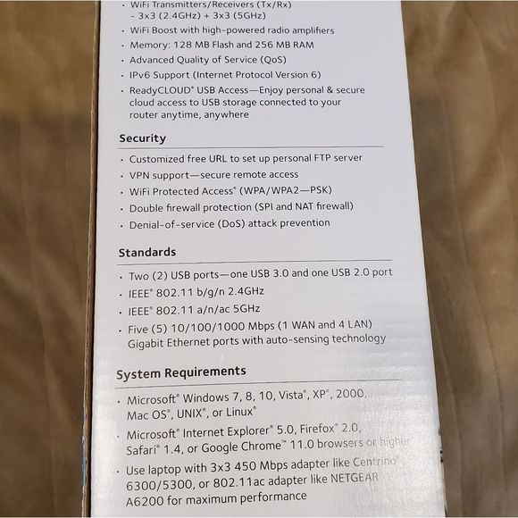 NETGEAR - AC1750 Dual-Band Wi-Fi 5 Router - Black - Picture 5 of 6